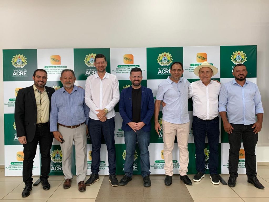 1º Encontro Estadual de Comunicação, Planejamento e Desenvolvimento, reunindo representantes dos 22 Municípios Acreanos