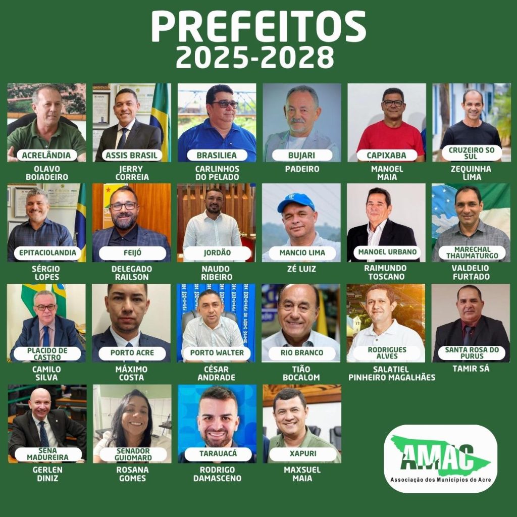 Prefeitos Eleitos 2025-2028